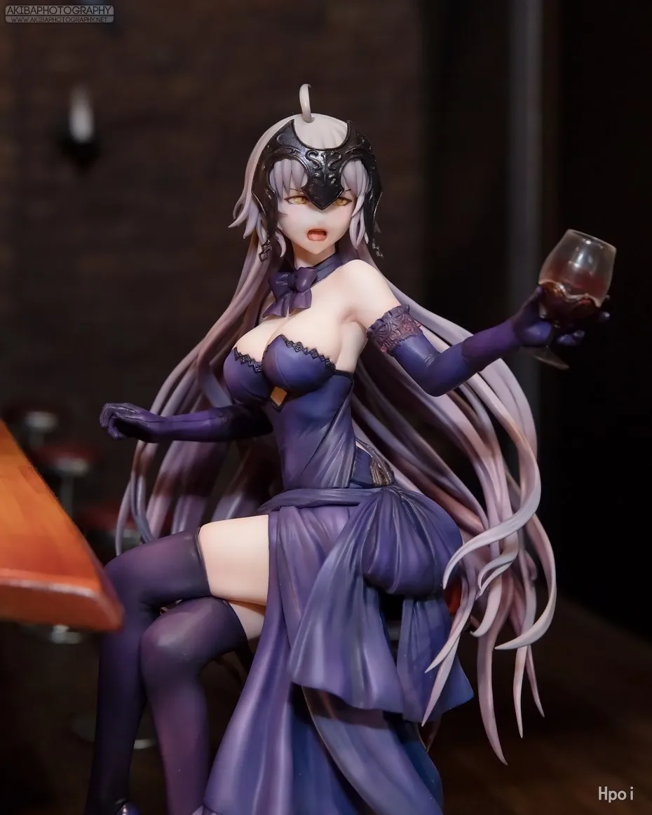 Диффузный динамический квадратный аниме серия FGO Святая ночь ужин Жанна д 'Арк Drunk Zhen бар Жанна д' Арк в штучной упаковке гаражный комплект модель