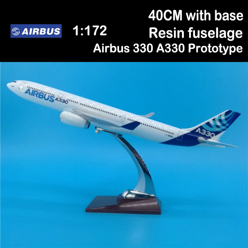40 см 1:172 Airbus 330 A330 прототип модели Airlines Airplane W сплав деревянное основание самолета