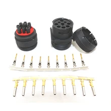 1 комплект Deutsch РАЗЪЕМ для дорожки J1939 9pin разъем 9 PIN Женский Диагностический инструмент разъем