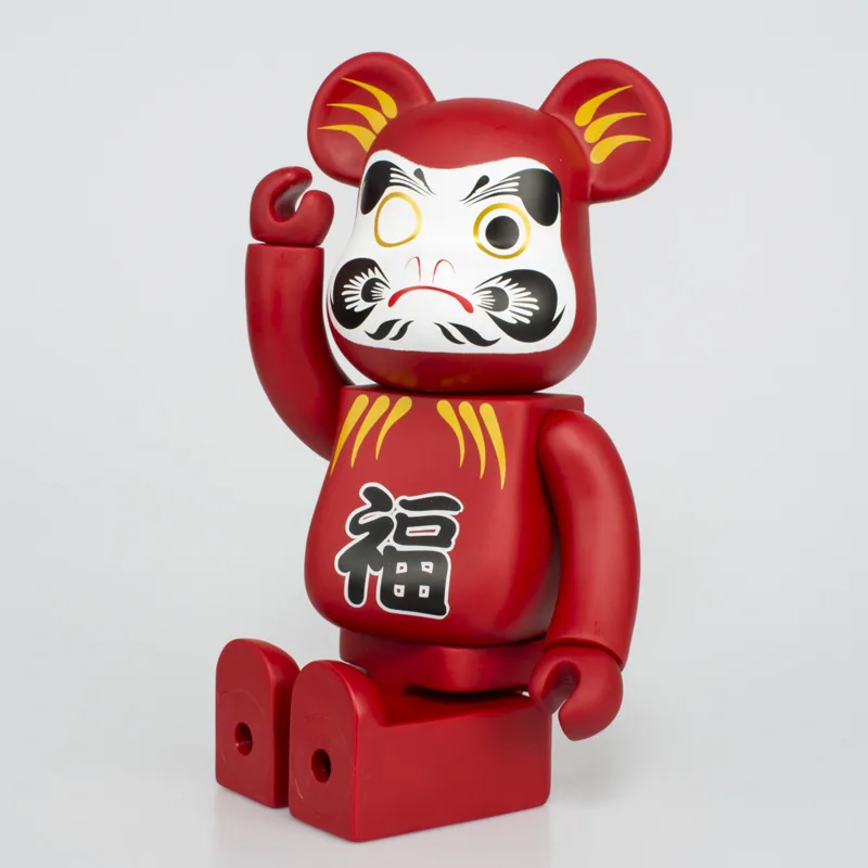 

Hot Selling Bearbrick Violence Bear Building Blocks me bear Dharma Peking Opera Face Cartoon Garage Kit Doll Model