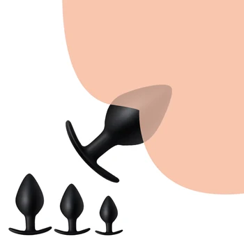 3pc Silicone Butt Anal Plug Sex Toys For Men Women bdsm tapon anale Prostate Massager Dildo For Anal Buttplug Adult Sex Products 3