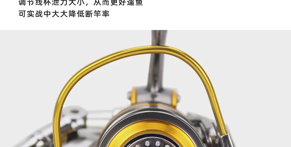 Authority And bing diao lun 2 S 150# рыболовное колесо полностью металлическое мини-спиннинговое колесо из цинкового сплава