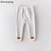 Одежда для малышей; стильные леггинсы с героями мультфильмов для девочек; леггинсы для маленьких мальчиков в Корейском стиле