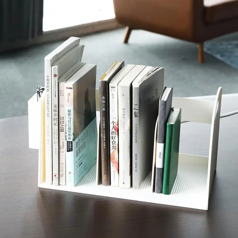 OTHERHOUSE настольная белая книжная полка книжные журналы стеллаж для хранения