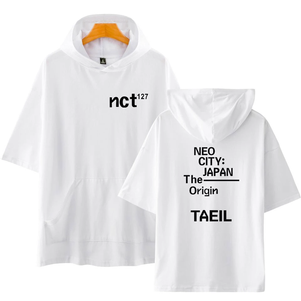 NCT 127 Harajuku мода короткий рукав шапка Футболка женская одежда хип хоп повседневные топы с принтом плюс XXS-4XL