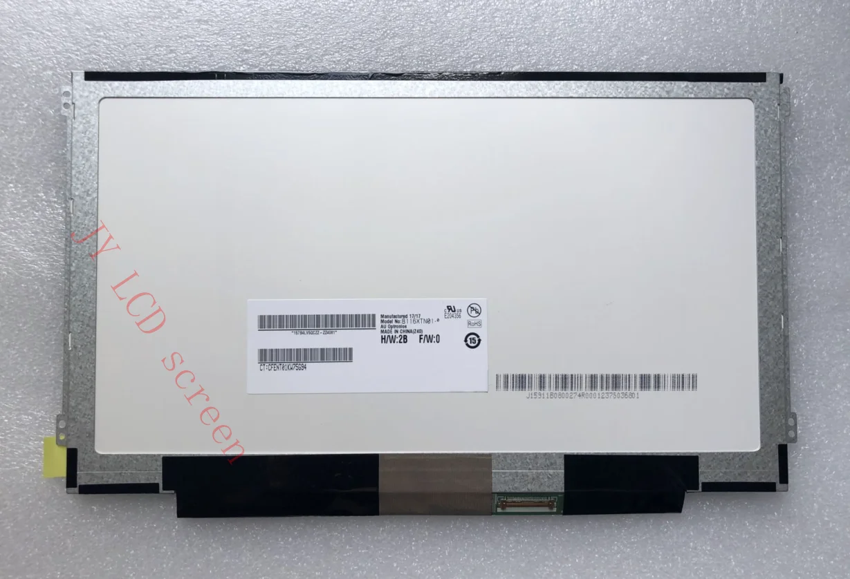 

B116XTN01.0 подходит B116XTN02.1 NT116WHM-N12 N116BGE-EB2 EA2 E42 11,6 "дюймов EDP тонкий 30pin ноутбука светодиодный Экран дисплей