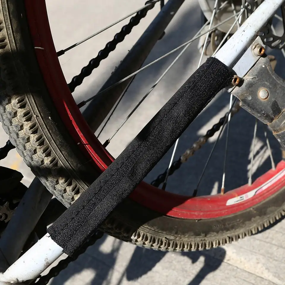 2pcs Bike Chain Care Cycling Protective Cover Protector Guard Frame Sticker New