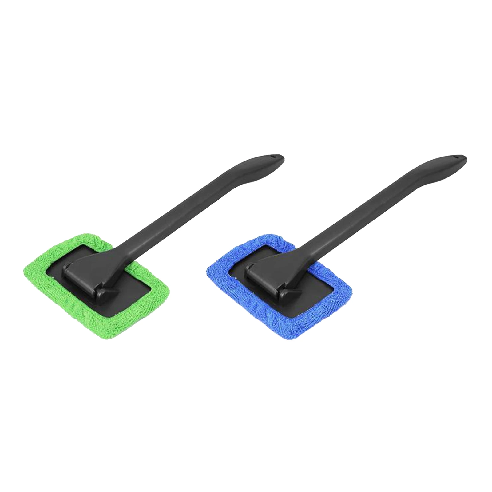 Car Window Cleaner Brush Kit Windshield Cleaning Wash Tool Inside Interior Auto Glass Wiper With Long Handle Car Accessories