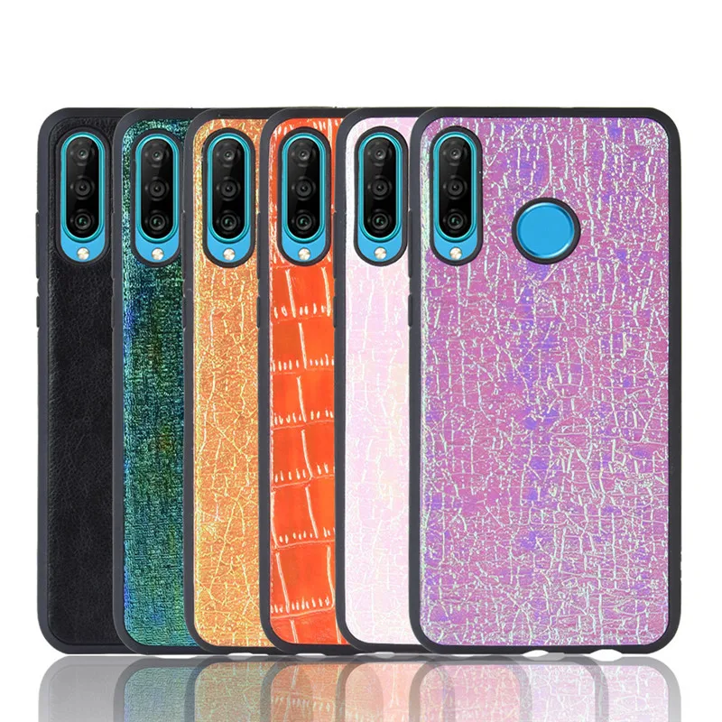 Luxury Leather PU Silicone Soft Case For Huawei P30 Pro Lite Mate 20 X Nova 4 2 3 Honor 7A 8A 9 7X 7C Y6 Y7 Y9 Bumper | Мобильные