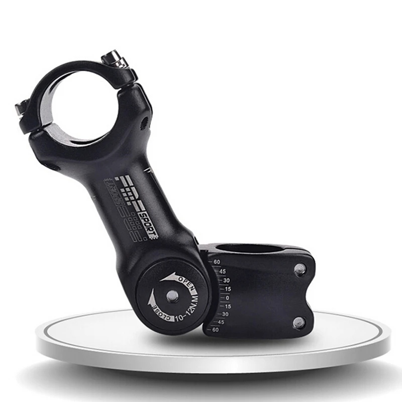 

Adjustable 60 MTB Stem Riser Stem for Road Mountain Bike Stem Aluminum Alloy Bicycle Handlebar Cycling Accessories