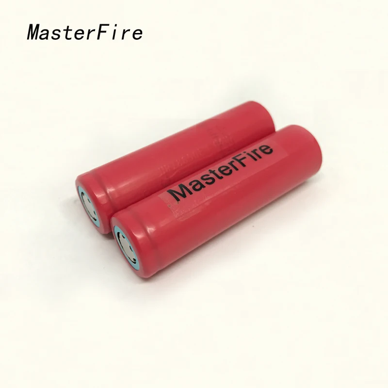

MasterFire 2pcs/lot Original Sanyo 18650 Rechargeable Li-ion Battery 3.7V 2600mAh Lithium Camera Flashlight Torch Batteries