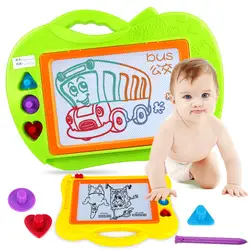 Детская альбом для рисования игрушка для детей 1-2-3 лет Магнитный маленькая дощатая доска письменная доска для мальчиков 1 Детский жакет из