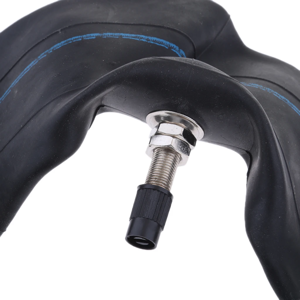 4 Pieces 2.50-10 Heavy Duty Rubber Tire Inner Tubes with Straight Valve Stem for Yamaha PW50 PW 50 ATV Motocross