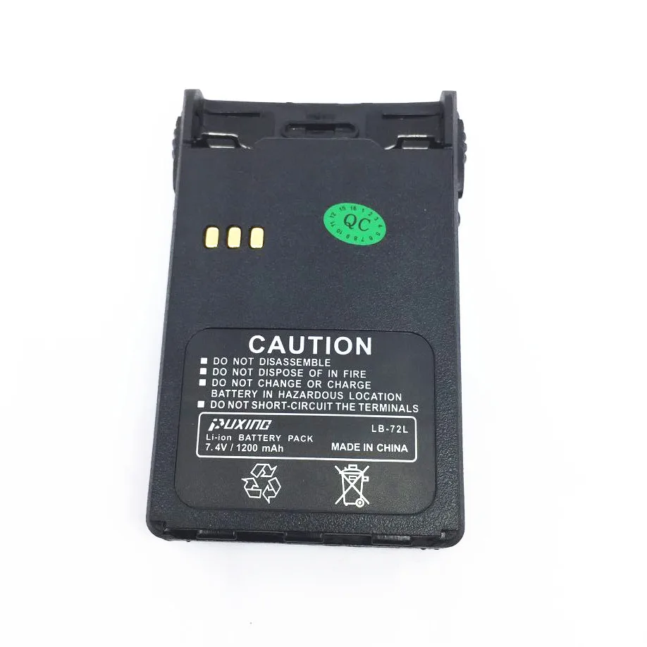 

7.2V 1200mA Li-ion for MT777 Puxing/PX-777plus/PX-728/PX-888/ vev-3288s/PX-888K/PX-328 radio