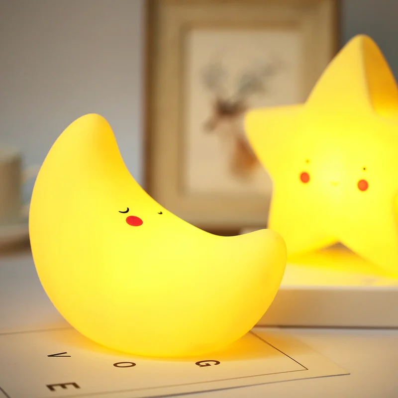 Светодиодный ночник 3D украшение для детской комнаты кровати спальни светильник