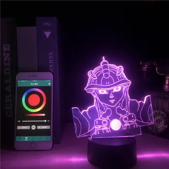 

Blutetooth Control 3D Lamp HUNTER Meruem Japanese Anime Bright Base Atmosphere Decorative Colorful Kids Wall Lamp Night Lights
