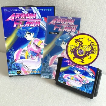 

Arrow Flash With Box And Manual 16bit MD Game Card For Sega Mega Drive For Genesis