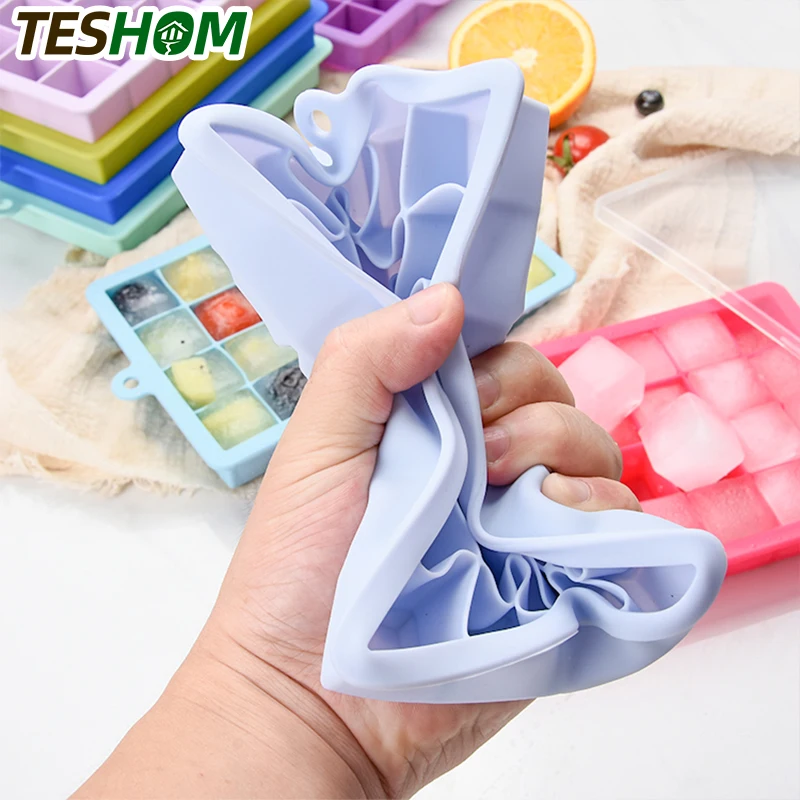 Лоток для льда из пищевого силикона 24 ячейки|Емкости мороженого| |