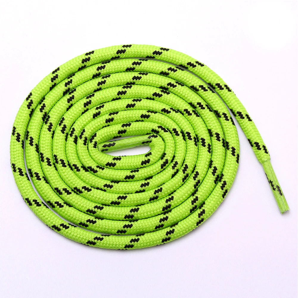 green Круглые Шнурки 0,5*120 см для всех типов обуви - Цвет: green