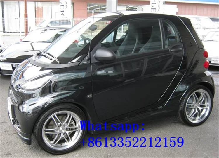 Smart 453, комплект для тела, подходит для Smart b, стильный комплект для тела, передняя губа, боковая юбка, задний диффузор, спойлер и выхлоп