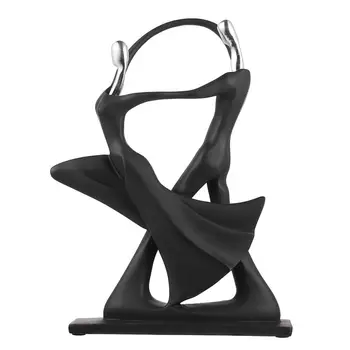 

1pc Creative Desktop Ezquisite Tabletop Adornment Figure Decor Dancing Decor Adornment for Home Study Room Decoration