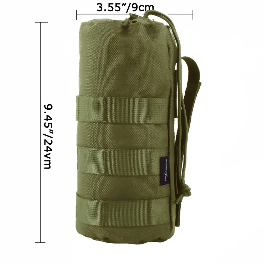 1.5L тактический Molle бутылка для воды кобура 1000D Портативный военный чайник мешок