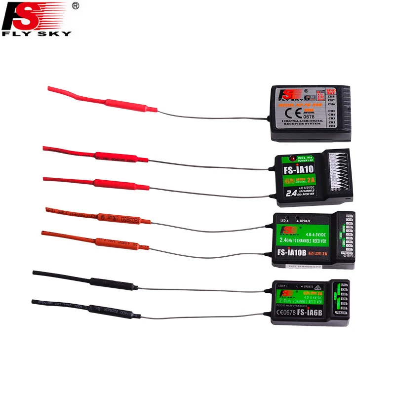 Récepteurs Radio ELRS FlySky FS-iA6 FS-X6B FS-A8S pour Drone FPV