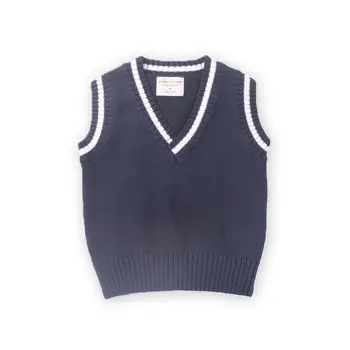 

Kids Preppy Style Vest Boy & Girl British Kindergarden Uniform Sweater Girls 1 2 3 4 5 6 8 10 Years 2020 Kids Clothes OKC205005