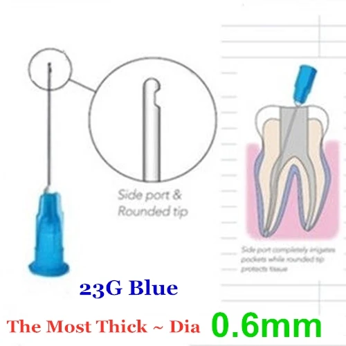 

150pcs Dental Endo Irrigation needle tips End-Closed Side Hole Endodontic Syringes dental materials