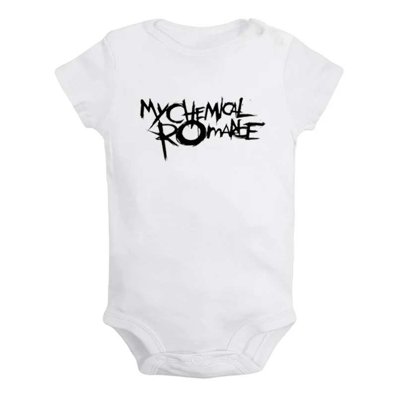 MY CHEMICAL ROMANCE ONE OK ROCK/Одежда для новорожденных мальчиков и девочек, комбинезон с принтом, боди для младенцев, хлопковые комплекты - Цвет: JcBaby786WD