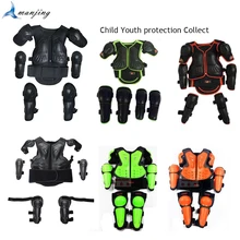 Elbow-Pad Armor Body-Protector Spine Dirt-Bike Chest Motorcycle Child for Height-0.85-1.7m