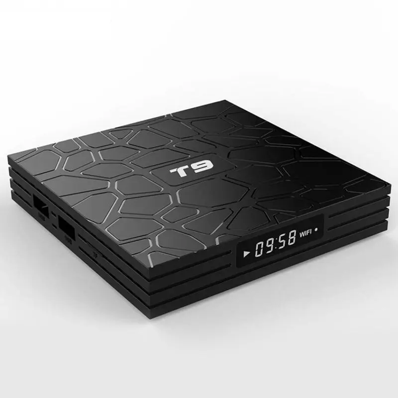 T9 Rk3328 ультра Android 8,1 Четырехъядерный 4 ГБ ОЗУ 32 Гб Хранение 4K Hd Tv Box сетевой плеер-Us Plug