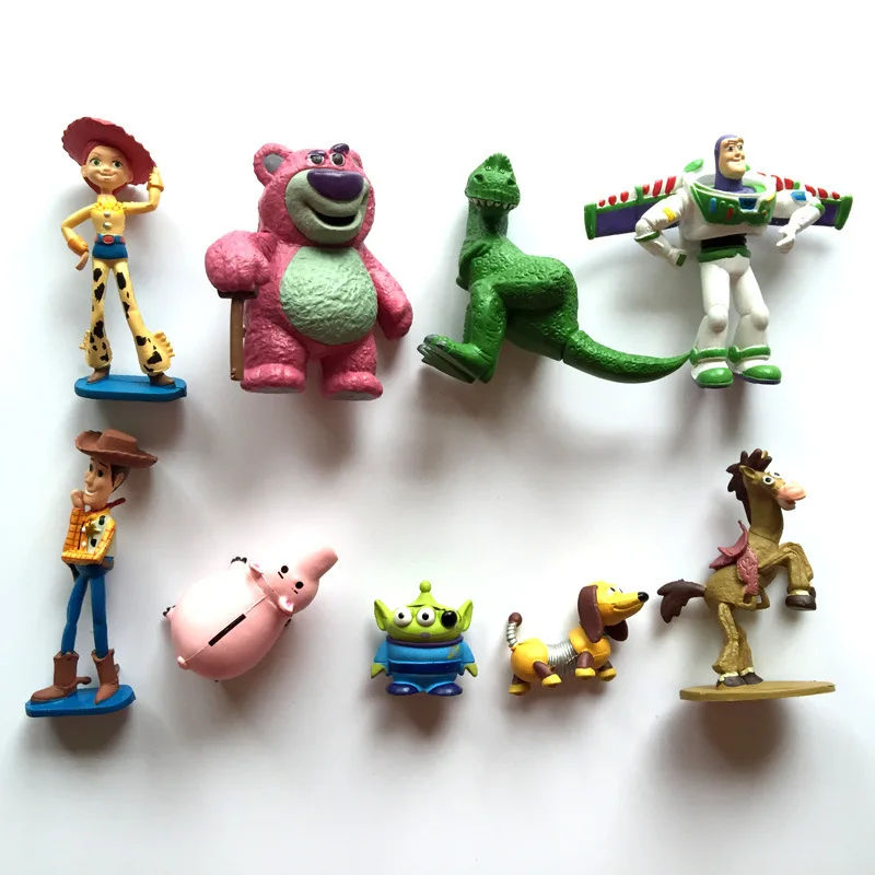 

9-Toy Story Garage Kit Woody Jessie Buzz Lightyear Spring Dog Alien CHILDREN'S Toy