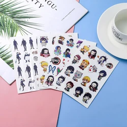 1pcs Cartoon Demon Slayer:Kimetsu No Yaiba Stickers Anime Collection Stickers for Laptop Luggage Scrapbooking Diary