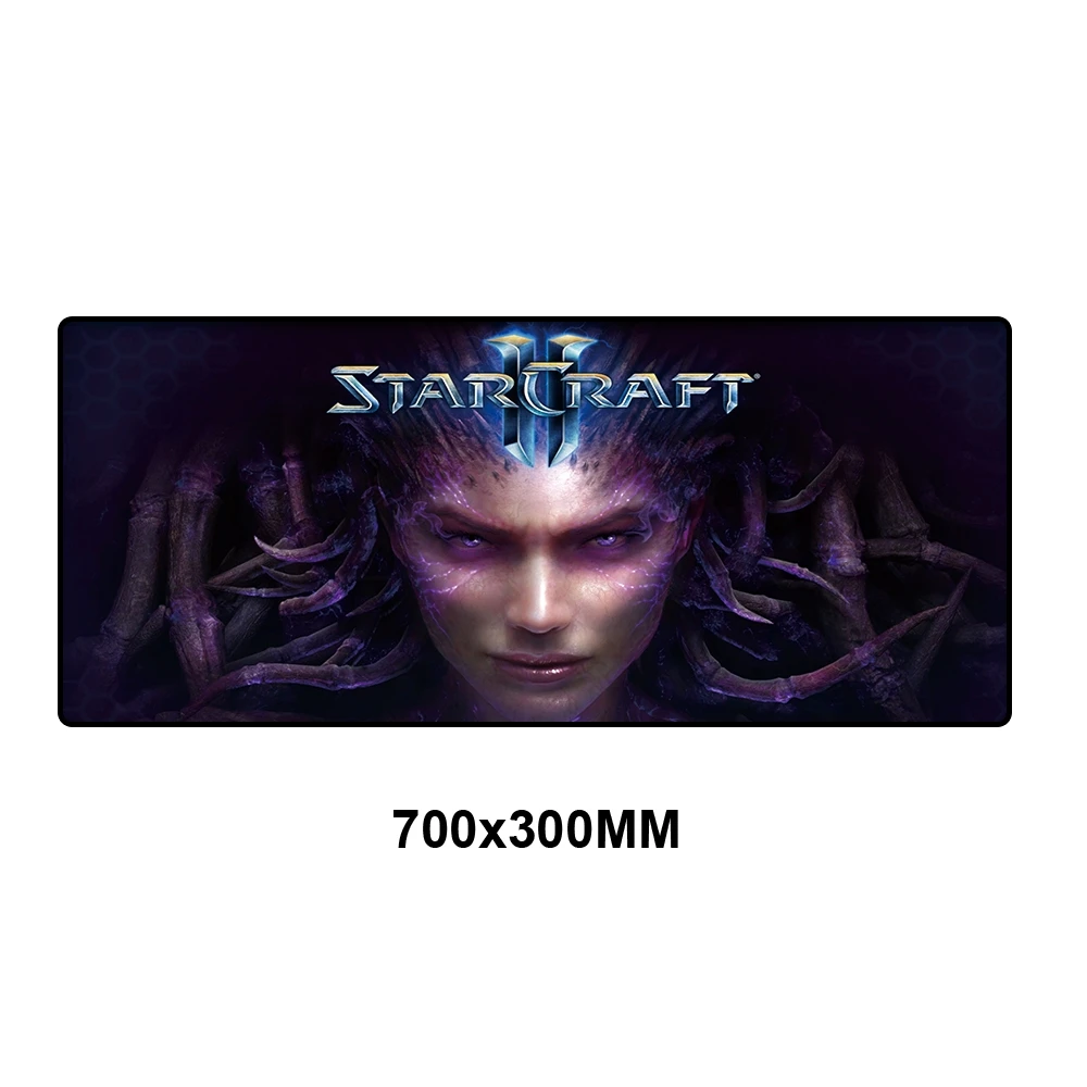 Игровой коврик для мыши StarCraft XL, большой коврик для мыши, геймерский ПК стол, фиксирующий край, коврик для мыши, ноутбук, офисный коврик, игровой коврик, аксессуары - Цвет: XJZB-RW015