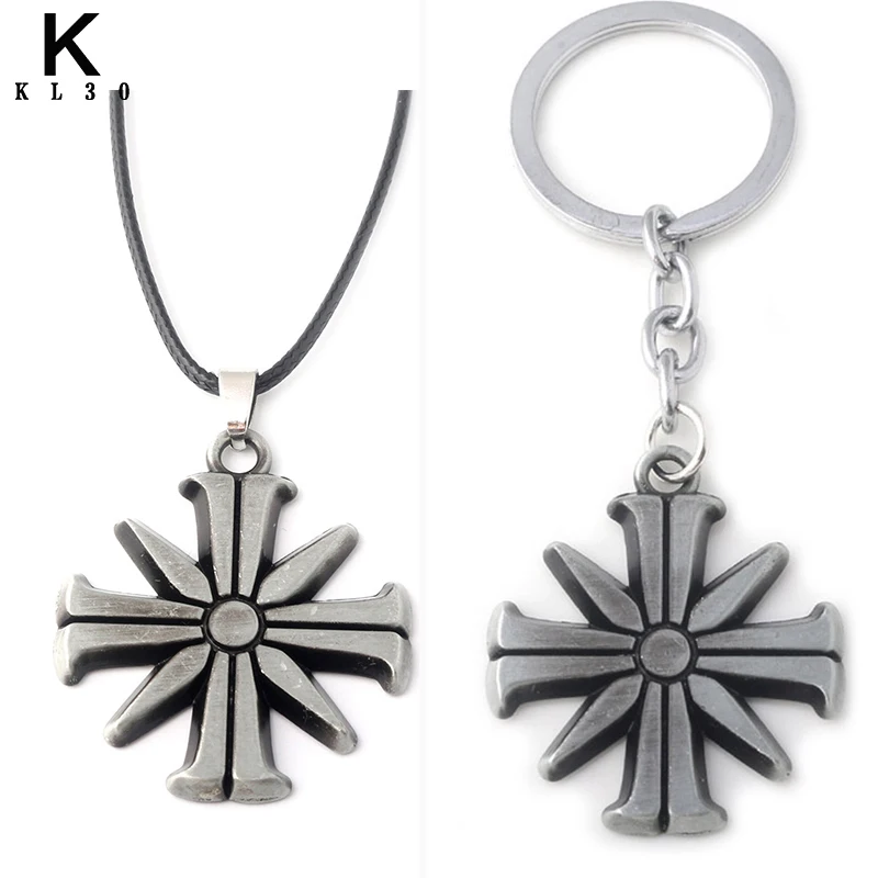 

Classic Game Far Cry 5 Keychain FarCry5 Logo Fashion Pendant Keyring Man Women Jewelry Game Fans Best Gift Accessories