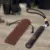 Гравировка Сандалового Дерева Электронная Зажигалка Портативный USB Зарядка Зажигалка Старинные Деревянные Воздух Дует Прикуриватель Для Мужчин