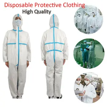 

Health Safe Medical Clothes Wear Coverall Hazmat Suit Protection Protective Disposable Protective Clothing