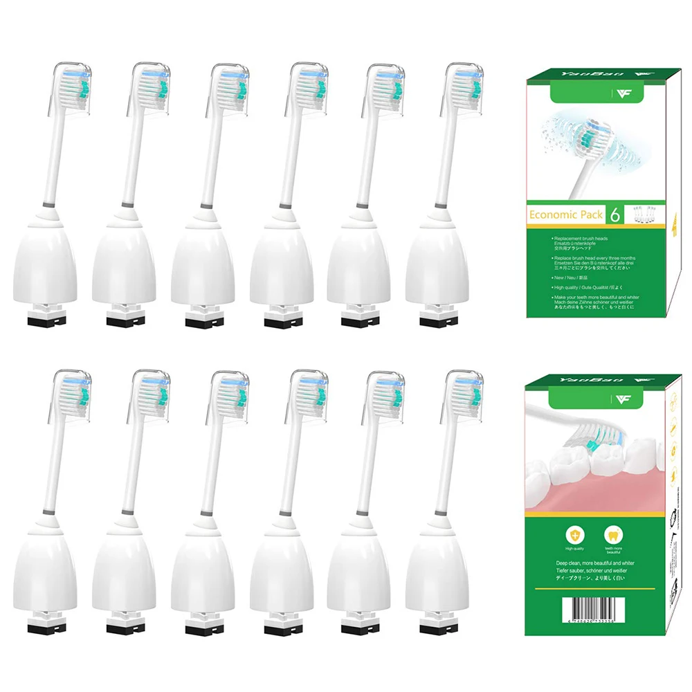 Fit For Philips Sonicare e-Series Replacement Electric Toothbrush Heads HX7001 HX-7002 HX7022 For Oral Hygiene Christ Gift