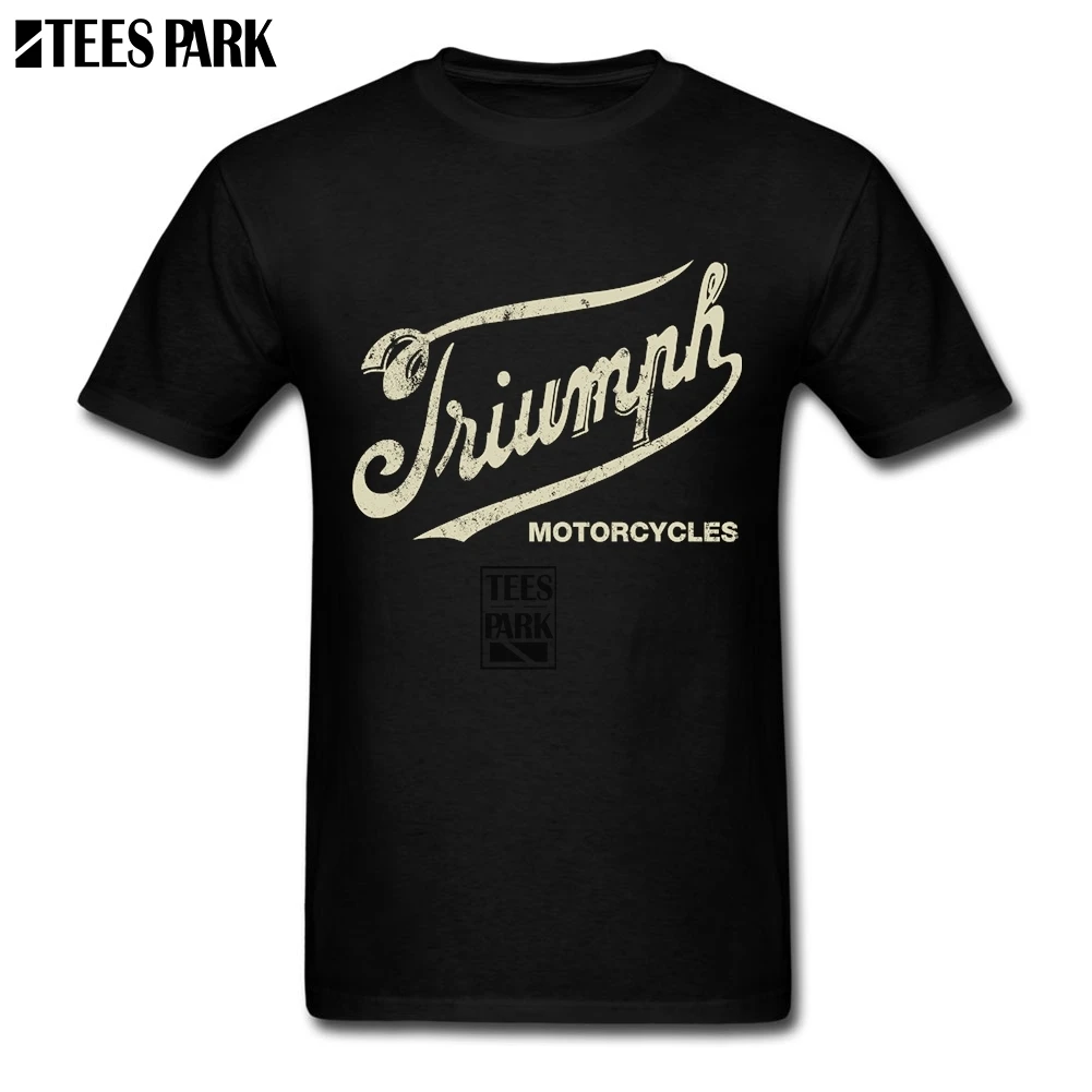 

Summer Style Cool Shirts Retro Logo Triumph Vintage Branded T Shirts Men T]Shirts Fashion 2019 Fashion Teenage T Shirts For Sale