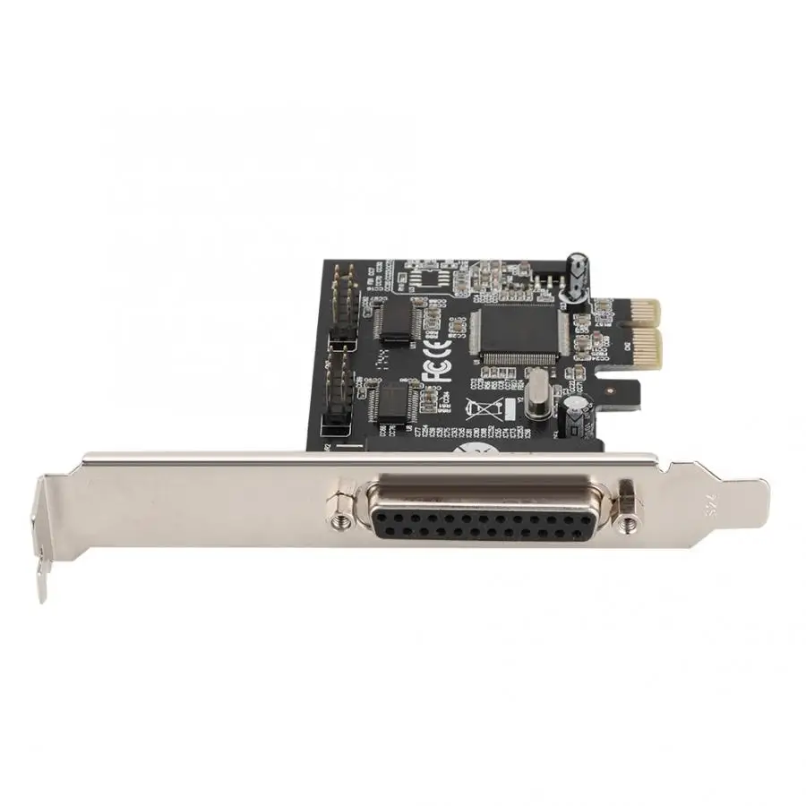 ST31 Moschip 9901 PCI-E к Expansion+ DB25 адаптер карты расширения Поддержка стандартного параллельного режима частота Танфера 1,5 мегабайт/сек