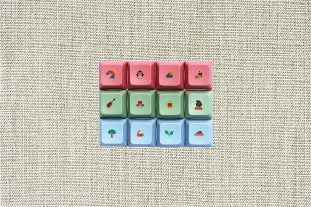 PBT SA Keycaps XDAS Highly Sublimation Canvas Large Full set of 108keys key cap 5