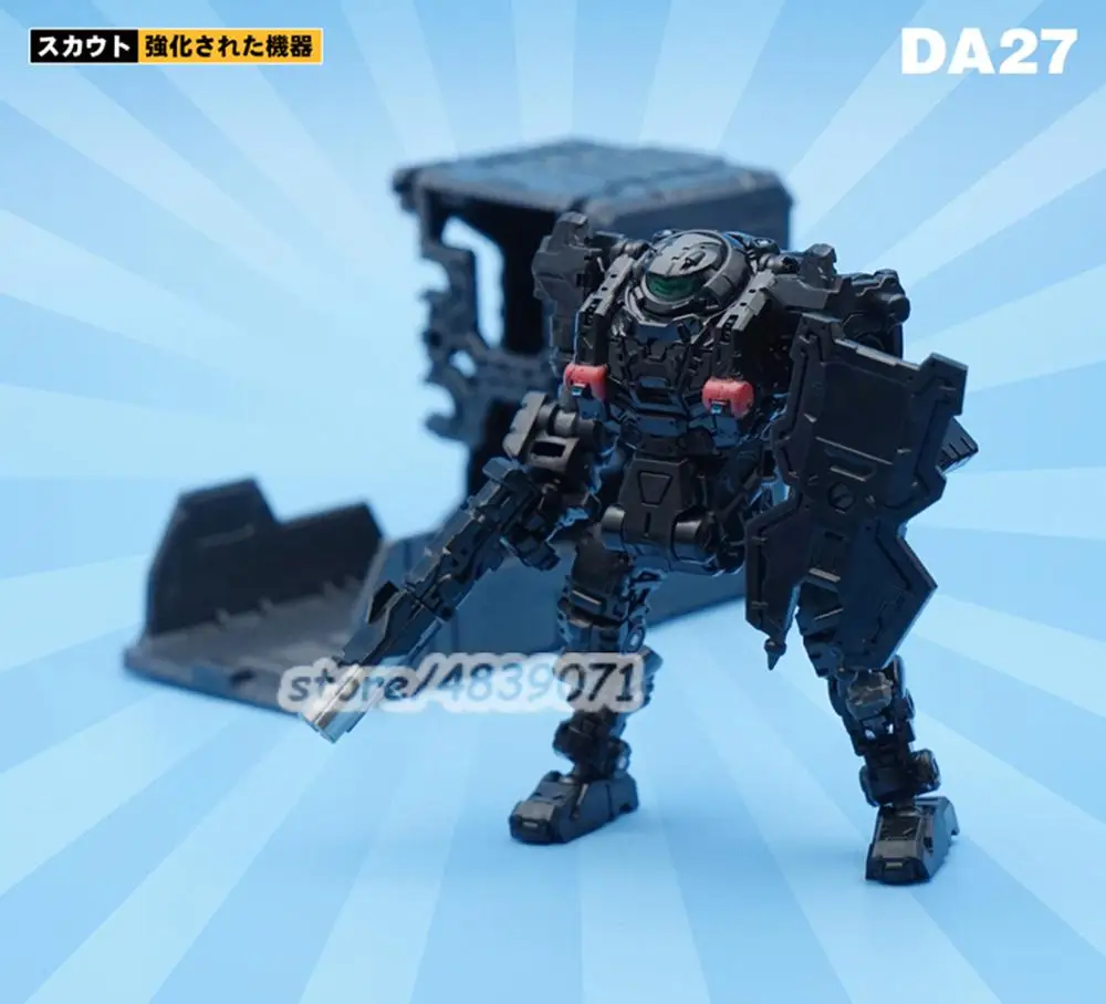 MFT DA27 DA27A DA27C Diaclone трансформация мощность ed-suit power Suit черный мех Solider Lost Planet фигурка игрушка