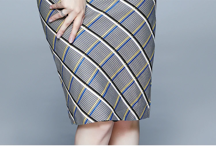 Новинка, рубашка в клетку, посылка из бисера, облегающее платье, Vestidos Invierno Mujer, мини Бандажное, вечерние, женское платье, женская одежда K8571