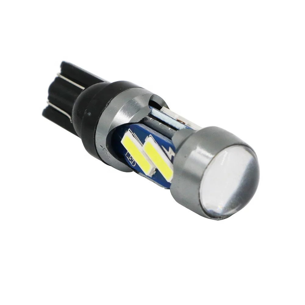 

New T10 8smd led 7020 with lens 7020 canbus led lights w5w 194 192 led bulb
