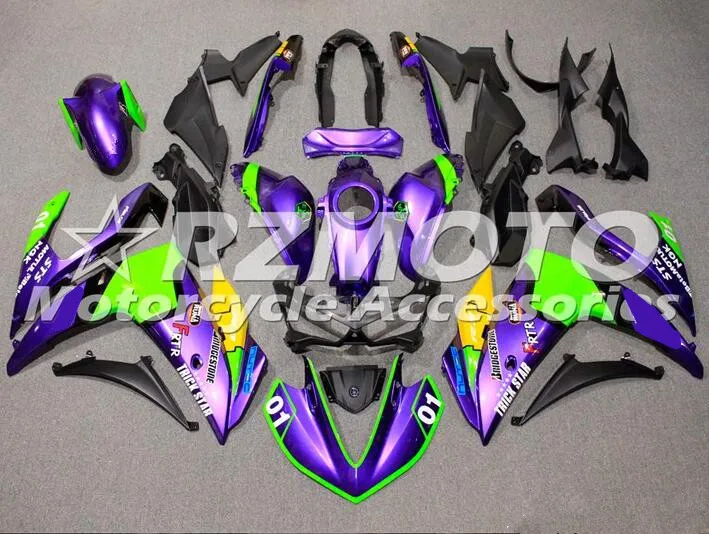 Стиль Новый ABS весь обтекатели комплект для YZF-R3 14 15 16 17 YZF-R25 R3 R25 2014 2015 2016 2017 тела