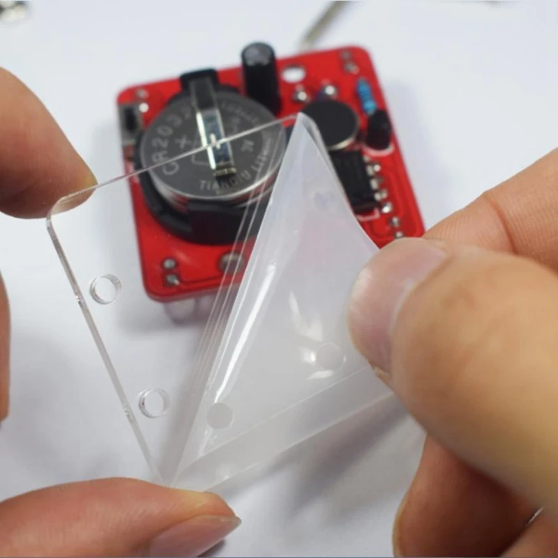 2 шт DIY Свинг встряхивания светодиодный набор игральных костей с маленьким вибрационным мотором Diy электронные наборы, синий и красный