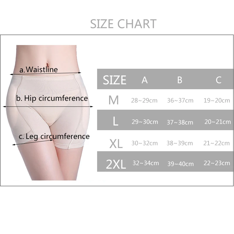 Женское нижнее белье Мягкие Трусики Бесшовные Push Up Butt Lifter Shapers контроль брюки Съемные мягкие искусственные ягодицы для похудения нижнее белье