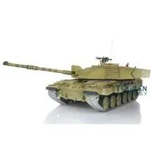 2,4G Henglong 1/16 6,0 Улучшенный металлический Challenger II rc Танк 3908 Вт/360 револьверная башня TH12887
