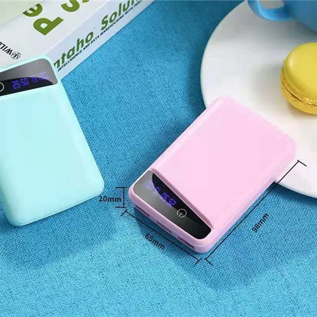 5V 1A 7X18650 DIY чехол для аккумулятора 3USB корпуса батареи KIT Цифровой ЖК дисплей Корпус